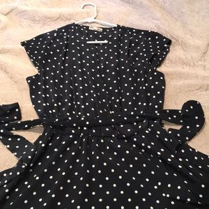 Madison Jules polka dot dress